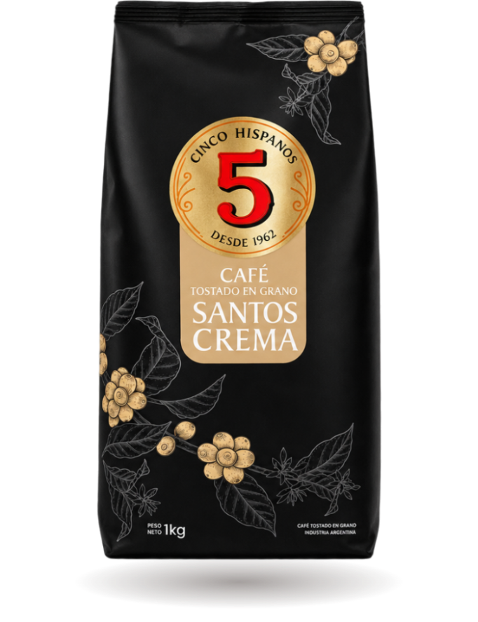 Café en grano Santos Crema